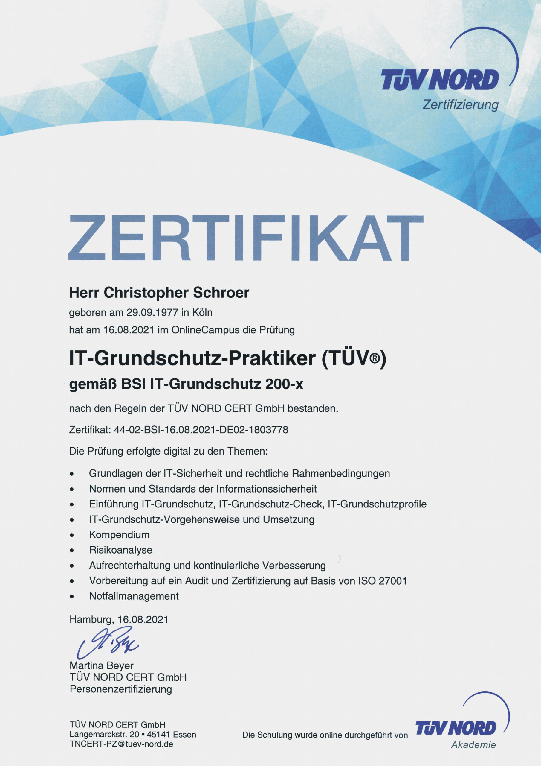 c10816 Zertifkat IT Grundschutz scaled